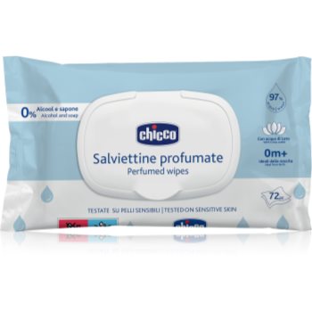 Chicco Perfumed Wipes 0m+ șervețele umede pentru copii discret parfumat - imagine 2